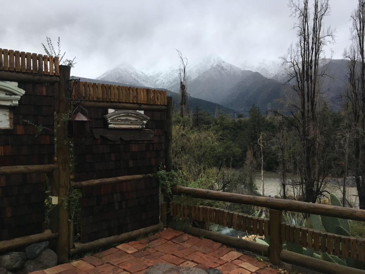Ferienwohnung Loft Del Rio Cajon Del Maipo Exterior foto