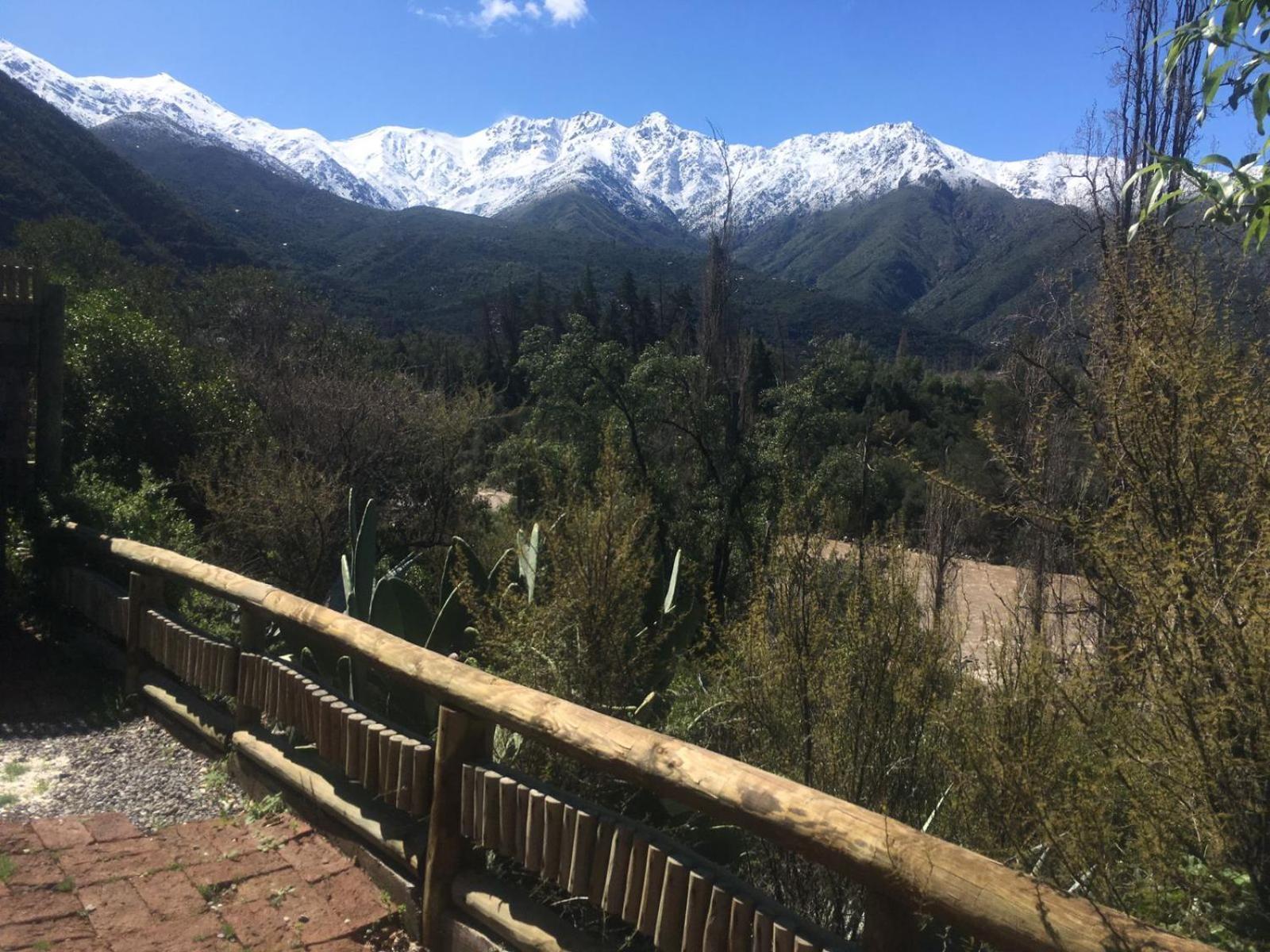 Ferienwohnung Loft Del Rio Cajon Del Maipo Exterior foto