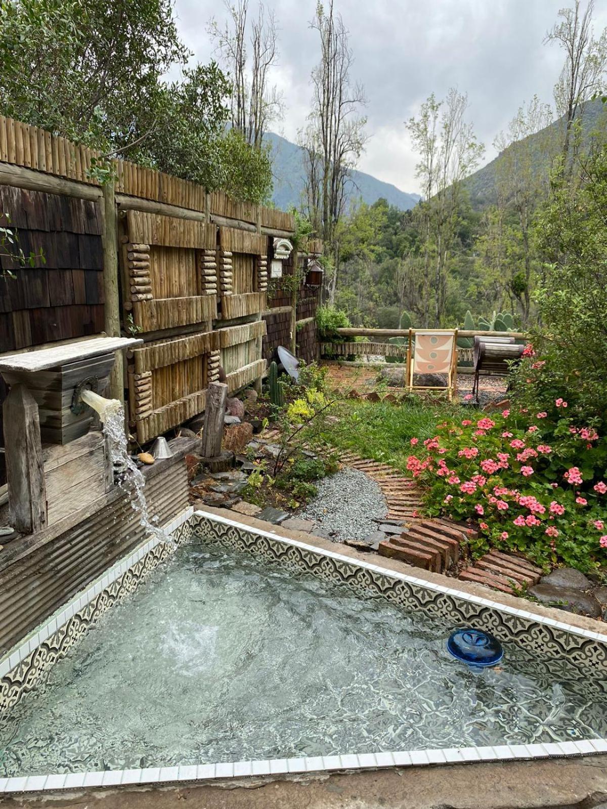 Ferienwohnung Loft Del Rio Cajon Del Maipo Exterior foto